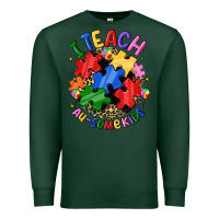 Sports Green i teach au some kids Premium Sweatshirt - JahusDesignShop