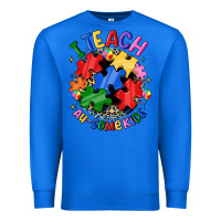 True Royal i teach au some kids Premium Sweatshirt - JahusDesignShop