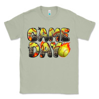 Matcha game day softball leopard Classic Tee - Zillion Design Studio