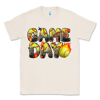 Natural game day softball leopard Classic Tee - Zillion Design Studio