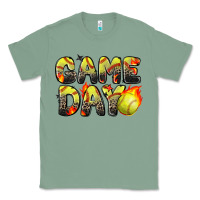 Sage game day softball leopard Classic Tee - Zillion Design Studio