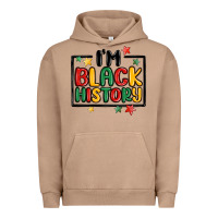 Pigment Burro i'm black history Urban Hoodie - MaliasSmallBusiness