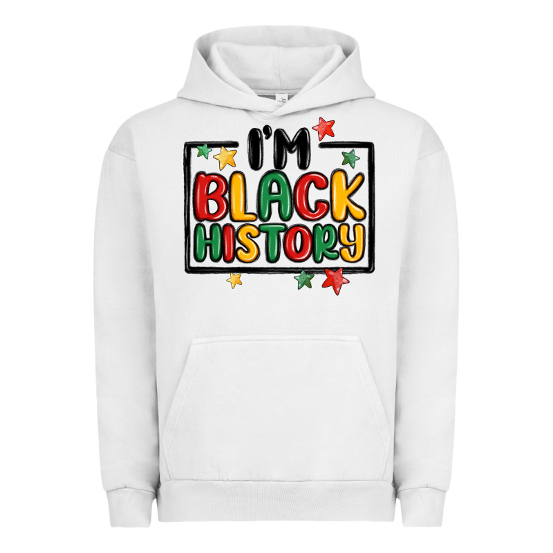 I'm Black History Urban Hoodie by MaliasSmallBusiness | Teevron