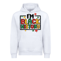 White i'm black history Urban Hoodie - MaliasSmallBusiness