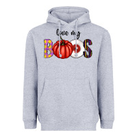 Heather Grey love my boos Heavyweight Hoodie - CowhideDigitalArt