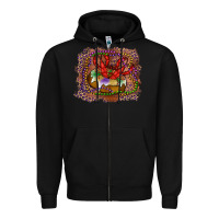 Black Mardi gras king cake crawfish Zipper Hoodie - RanaPortraitStore