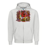 Dove Grey Mardi gras king cake crawfish Zipper Hoodie - RanaPortraitStore