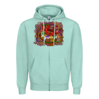 Seafoam Mardi gras king cake crawfish Zipper Hoodie - RanaPortraitStore