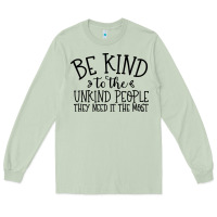 Matcha be kind Long Sleeve Tee - Unal Design