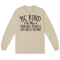 Mushroom be kind Long Sleeve Tee - Unal Design