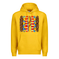 Lemon softball  brushstrokes Premium Hoodie - AdoDesignShop