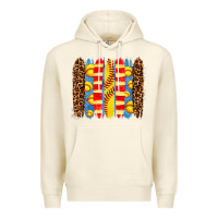 Sandshell softball  brushstrokes Premium Hoodie - AdoDesignShop
