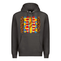 Smoke softball  brushstrokes Premium Hoodie - AdoDesignShop