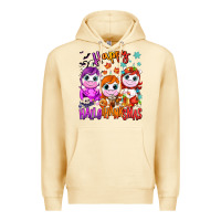 Pina Colada Happy Hallothanksmas unicorns Premium Hoodie - NancyCooperArtShop