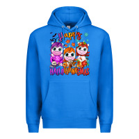 True Royal Happy Hallothanksmas unicorns Premium Hoodie - NancyCooperArtShop