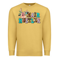 Antique Gold hair hustler Premium Sweatshirt - AdoDesignShop