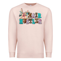 Pale Pink hair hustler Premium Sweatshirt - AdoDesignShop