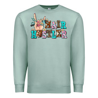 Seafoam hair hustler Premium Sweatshirt - AdoDesignShop