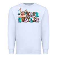 White hair hustler Premium Sweatshirt - AdoDesignShop