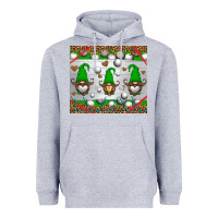 Heather Grey western golf gnome Heavyweight Hoodie - HRA Design Shop