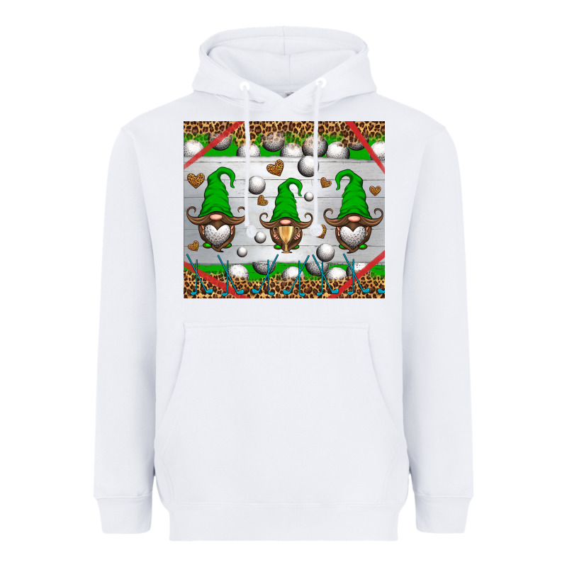 Western Golf Gnome Heavyweight Hoodie by HRA Design Shop | Teevron