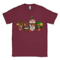 Burgundy american football coffee cups Classic Tee - texasbilliewilder