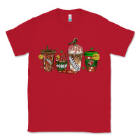 Red american football coffee cups Classic Tee - texasbilliewilder