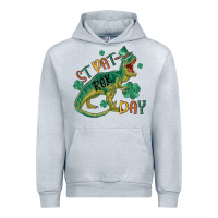 Heather Grey st patrex day Urban Hoodie - MaliasSmallBusiness