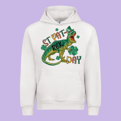 St Patrex Day Urban Hoodie Designed By Maliassmallbusiness