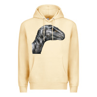 Pina Colada Velociraptor Face Premium Hoodie - LillyAllenDesigns
