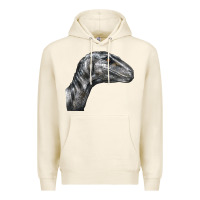Tofu Velociraptor Face Premium Hoodie - LillyAllenDesigns