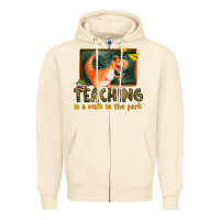 Sandshell teaching is a walk in the park Zipper Hoodie - texasbilliewilder