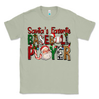 Matcha santa's favorite baseball player for christmas Classic Tee - FaDigitalArtStudio