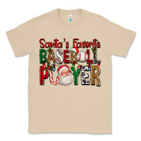 Mushroom santa's favorite baseball player for christmas Classic Tee - FaDigitalArtStudio