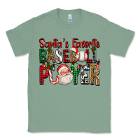 Sage santa's favorite baseball player for christmas Classic Tee - FaDigitalArtStudio