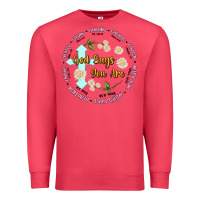 Cardinal god says you are Premium Sweatshirt - JahusDesignShop