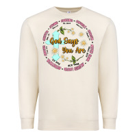 Sandshell god says you are Premium Sweatshirt - JahusDesignShop