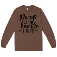 Chestnut kind Long Sleeve Tee - Unal Design