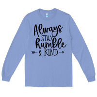 Colony Blue kind Long Sleeve Tee - Unal Design
