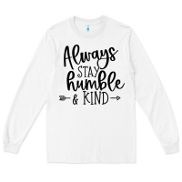 White kind Long Sleeve Tee - Unal Design