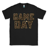 Black game day leopard Classic Tee - Zillion Design Studio