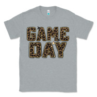 Heather Grey game day leopard Classic Tee - Zillion Design Studio