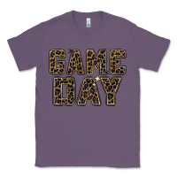 Lavender game day leopard Classic Tee - Zillion Design Studio