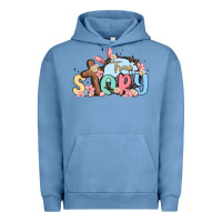 Pigment Pebble Blue true story easter Urban Hoodie - MaliasSmallBusiness