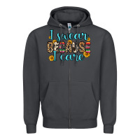 Smoke i swear because i care Zipper Hoodie - Zillion Design Studio