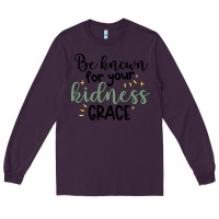 Plum kidness Long Sleeve Tee - Unal Design
