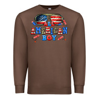 Chestnut all american boy Premium Sweatshirt - AdoDesignShop