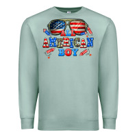 Seafoam all american boy Premium Sweatshirt - AdoDesignShop