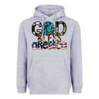 Heather Grey god bless america Heavyweight Hoodie - SublimationCraftShop
