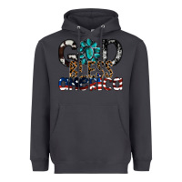 Smoke god bless america Heavyweight Hoodie - SublimationCraftShop